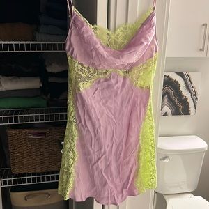 For Love & Lemons Mini Silky Slip Dress!!